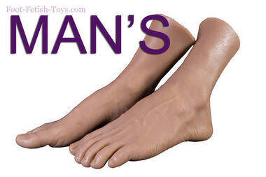 Man s feet lover
