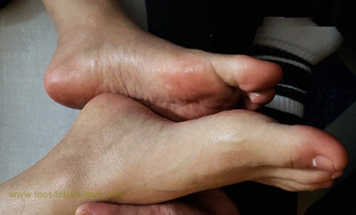 male silicone feet