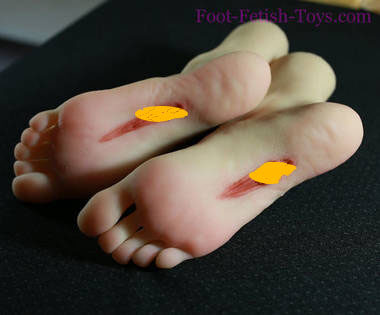 Foot fetish toy