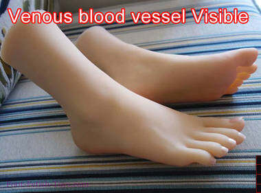 female foot fetish toy silicone mannequin