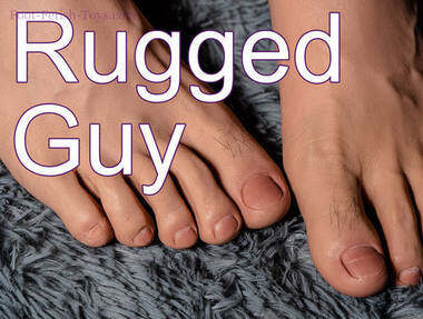 realistic male feet