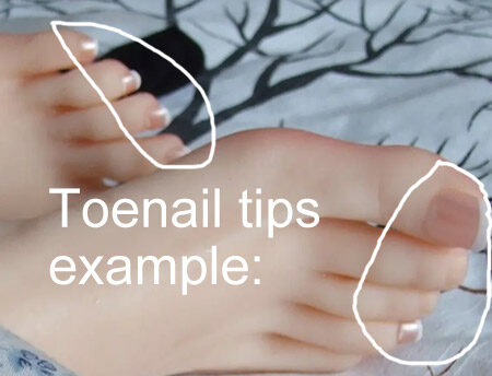 Toenail tips