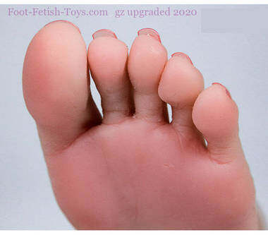 foot femdom toy silicone mannequin
