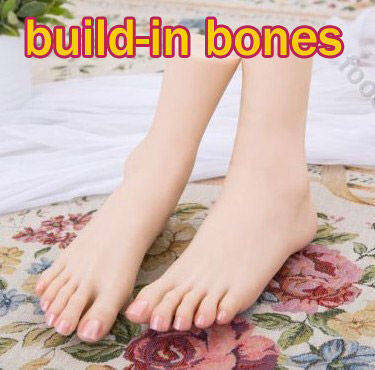 foot-fetish toy silicone mannequin