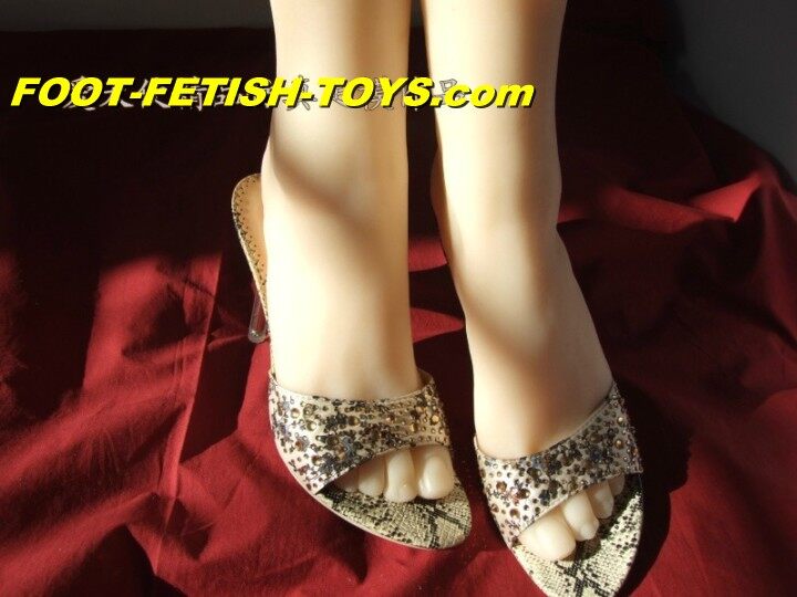 silica gel foot model silicone mannequin