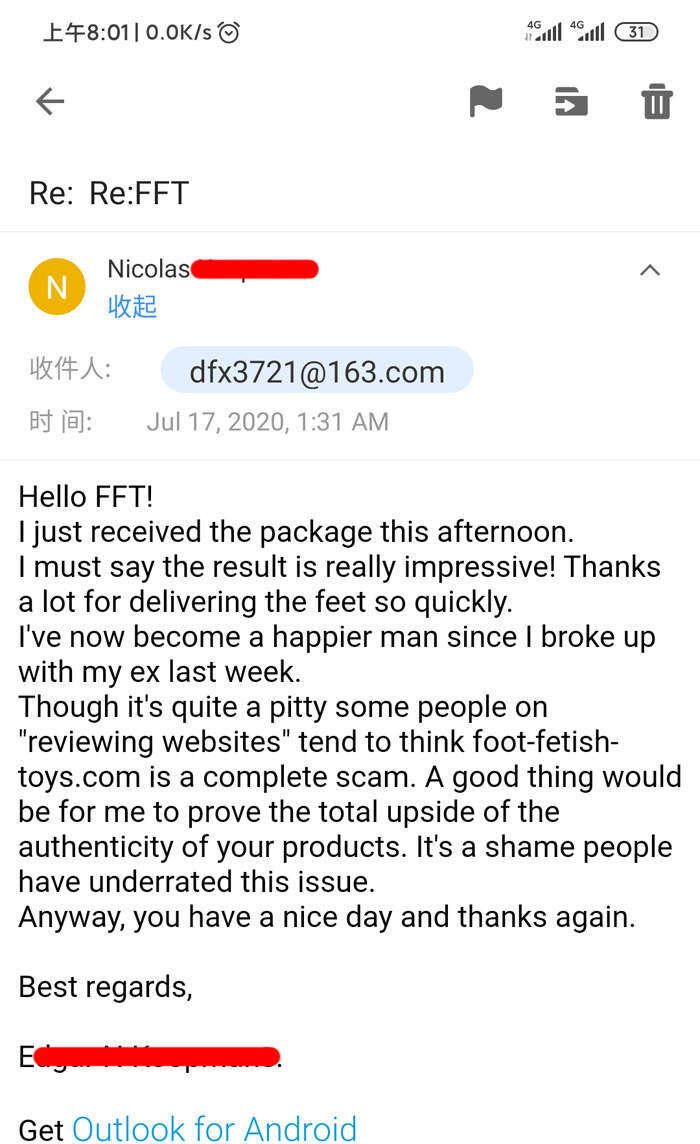 foot fetish toys reviews