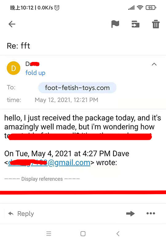 foot fetish toys reviews