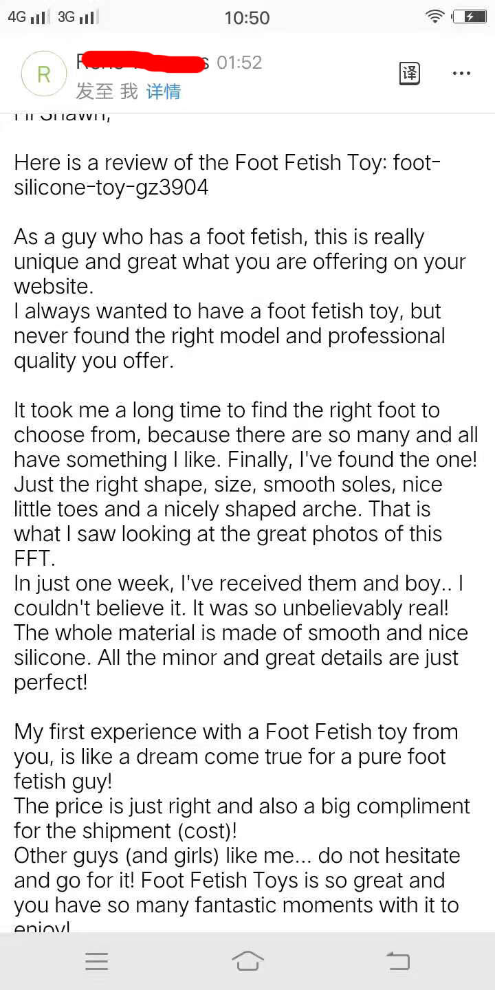 foot fetish toys reviews