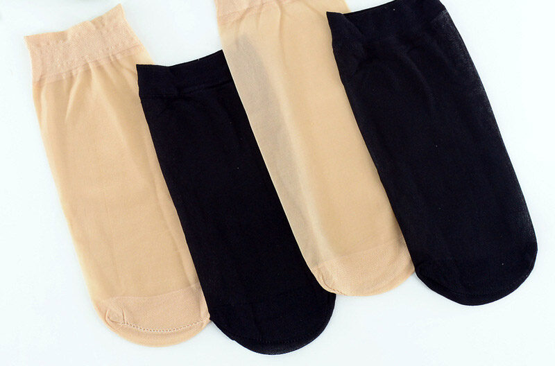 silicone Ankle-high nylons