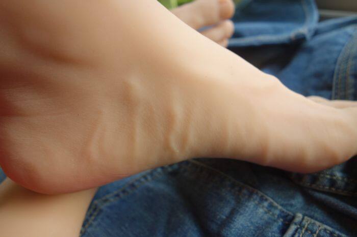 silicone BOY FEET