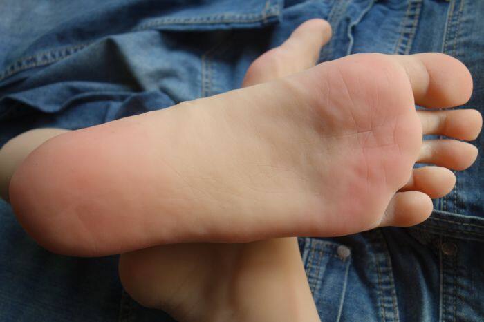 boy feet