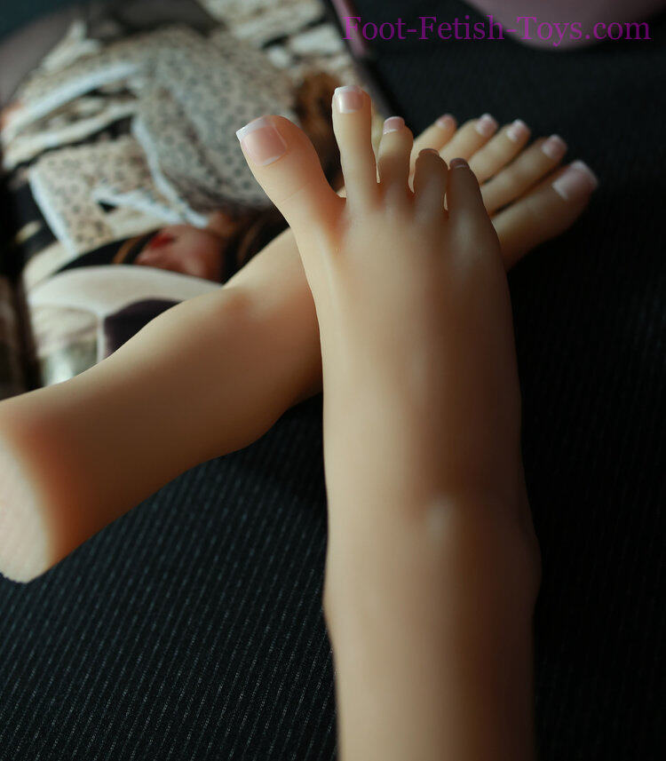 silicone Foot fetish toy