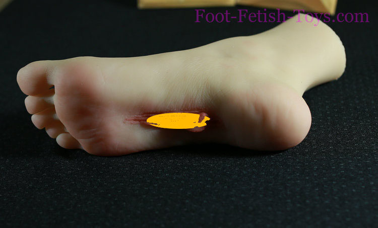 silicone Foot fetish toy