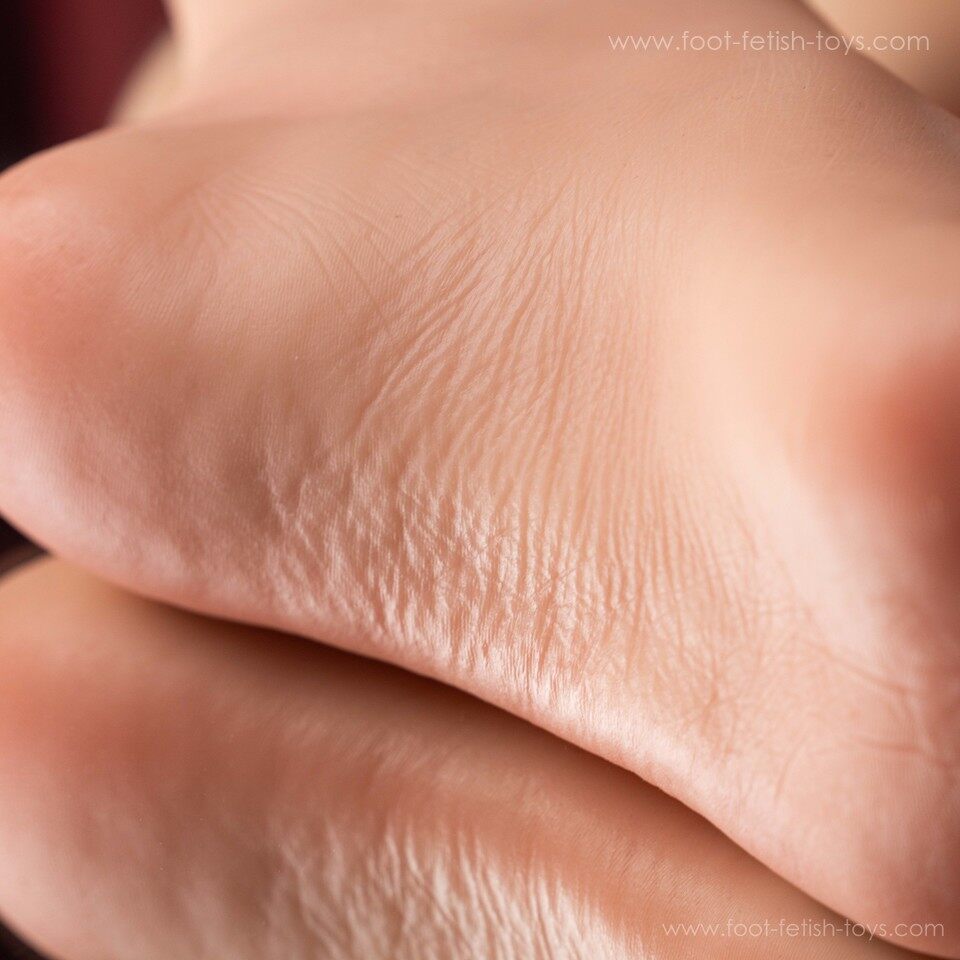 realistic silicone feet foot fetish toys