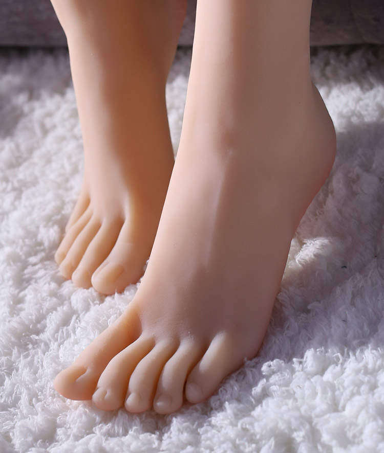 silicone Foot fetish toy