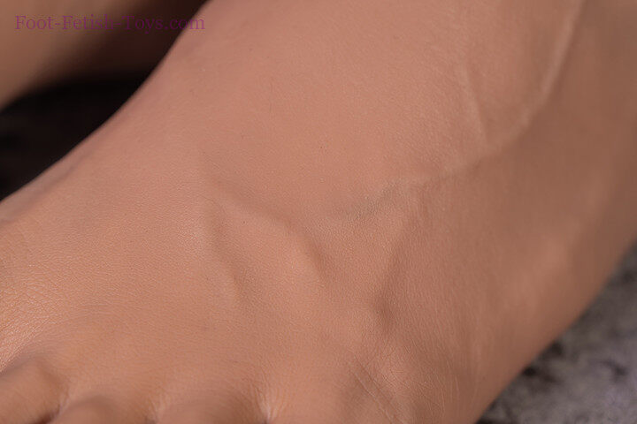 silicone realistic male feet