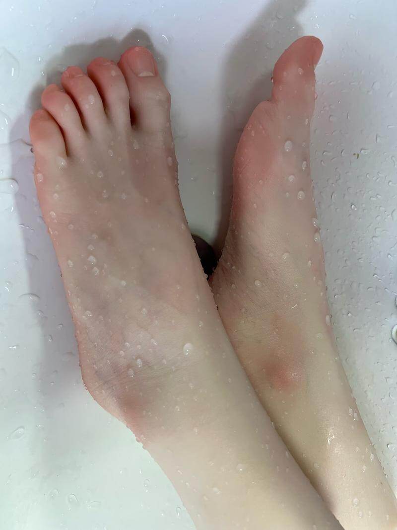 feet silicone toys