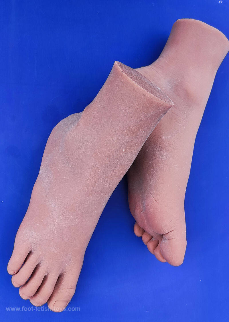 silicone African skin feet