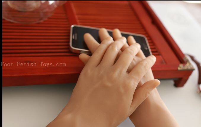 silicone boy hand model