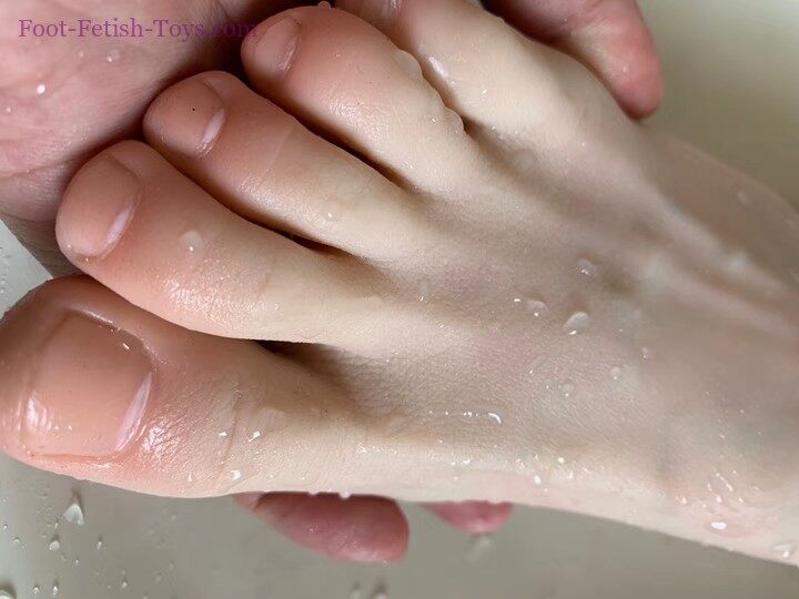 silicone college woman feet