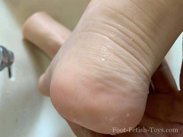 silicone foot toy