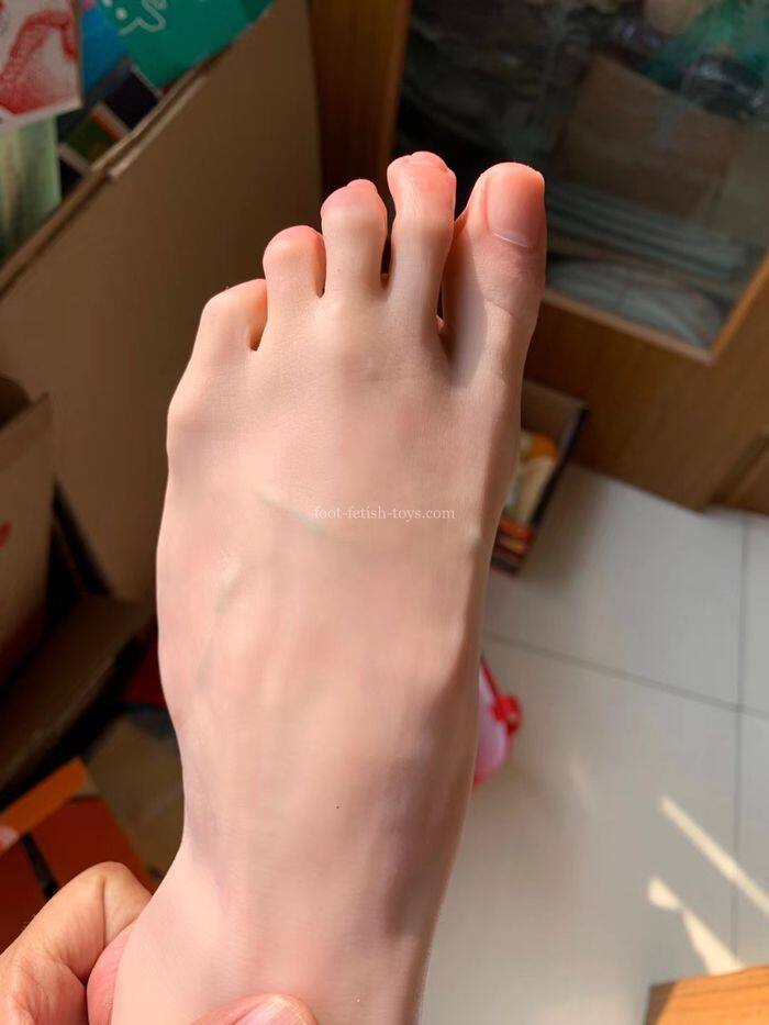 silicone foot toy