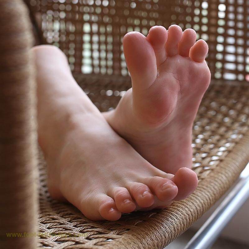 Realistic silicone feet feet silicone toys