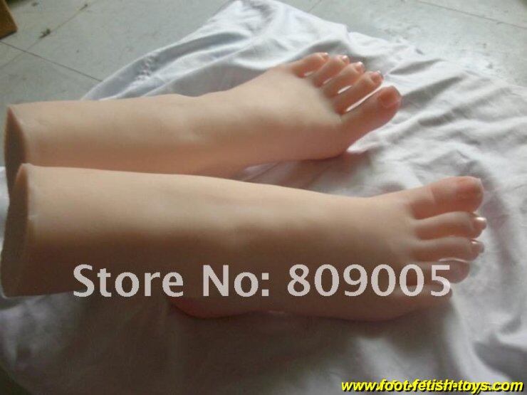 woman foot model