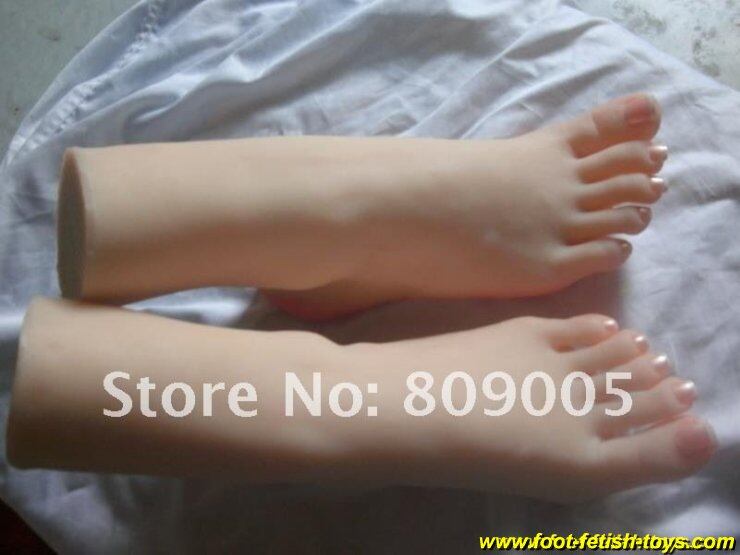 woman foot model