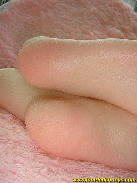 woman foot model