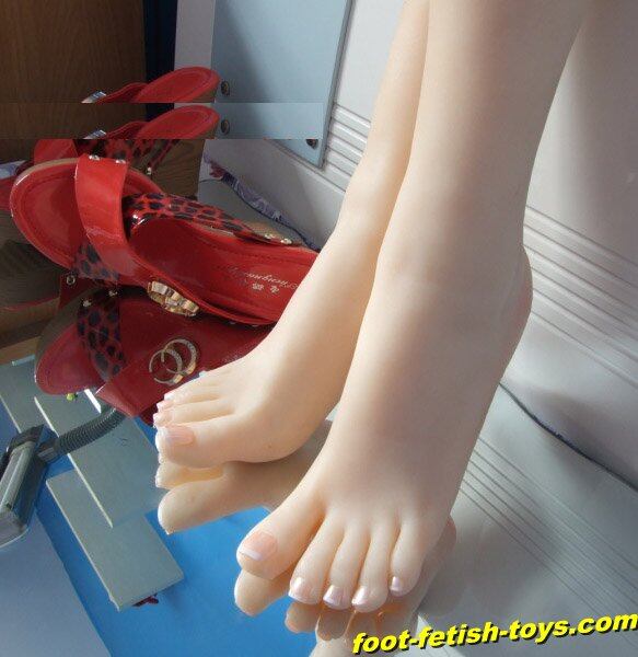 woman foot model