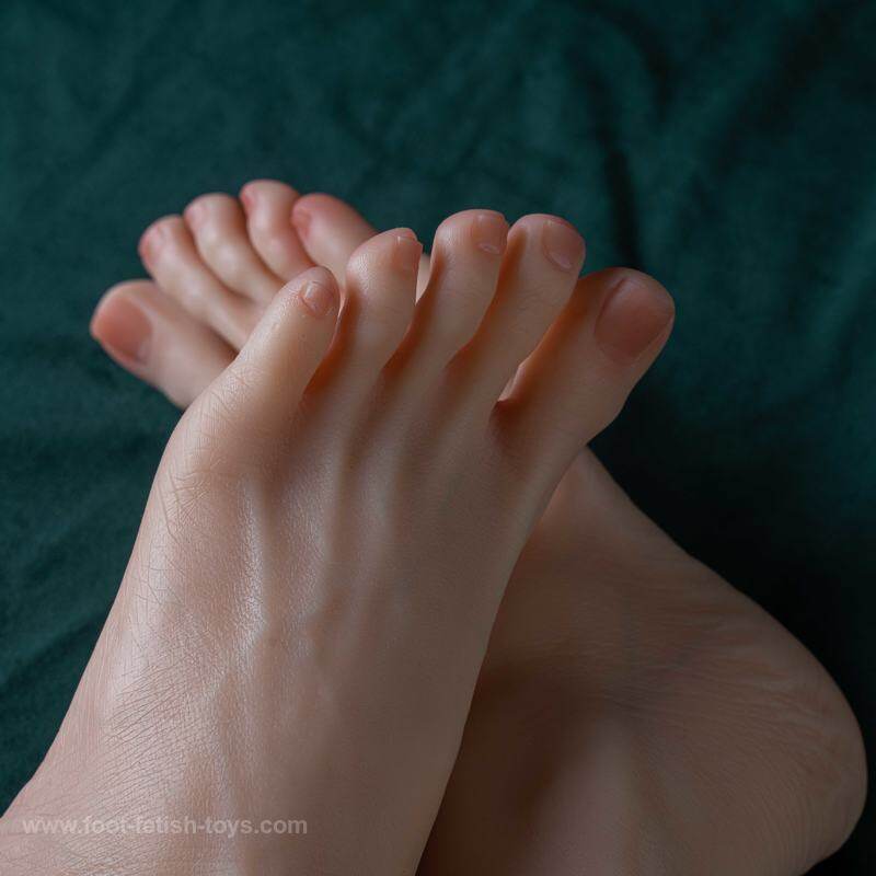 silicone foot sex toy