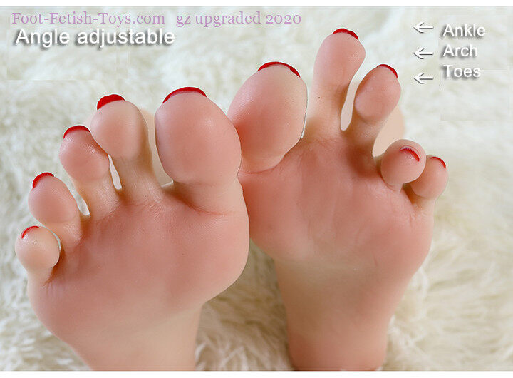 silicone Realistic female foot