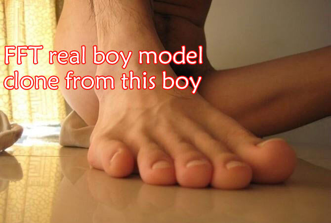 boy foot model