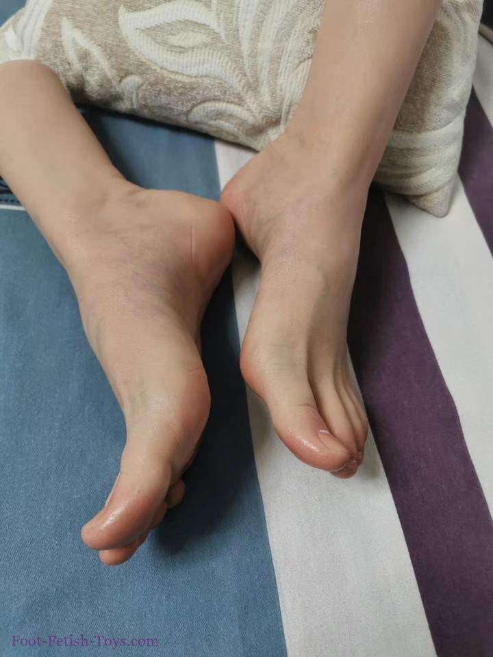 silicone foot toy