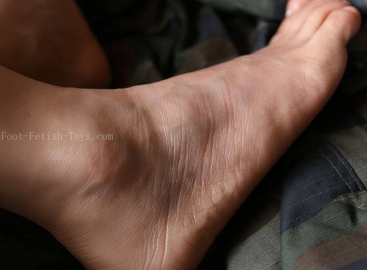 man feet model