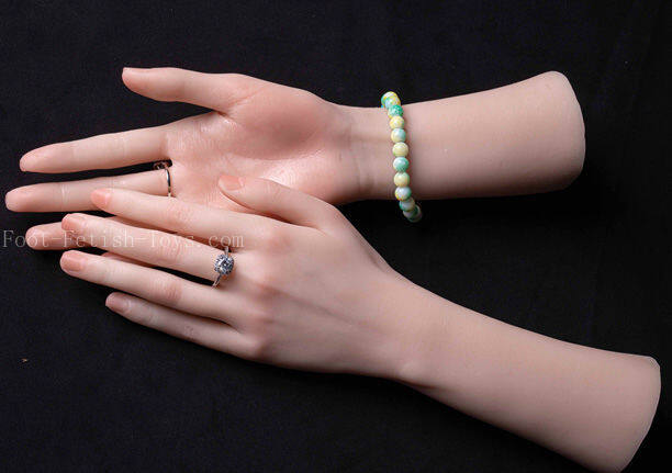 silicone woman hand model