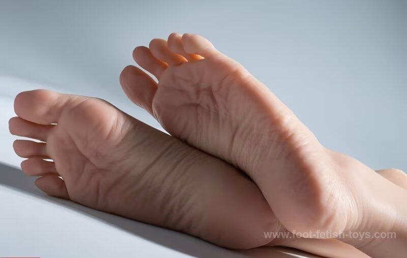 silicone foot fetish toy